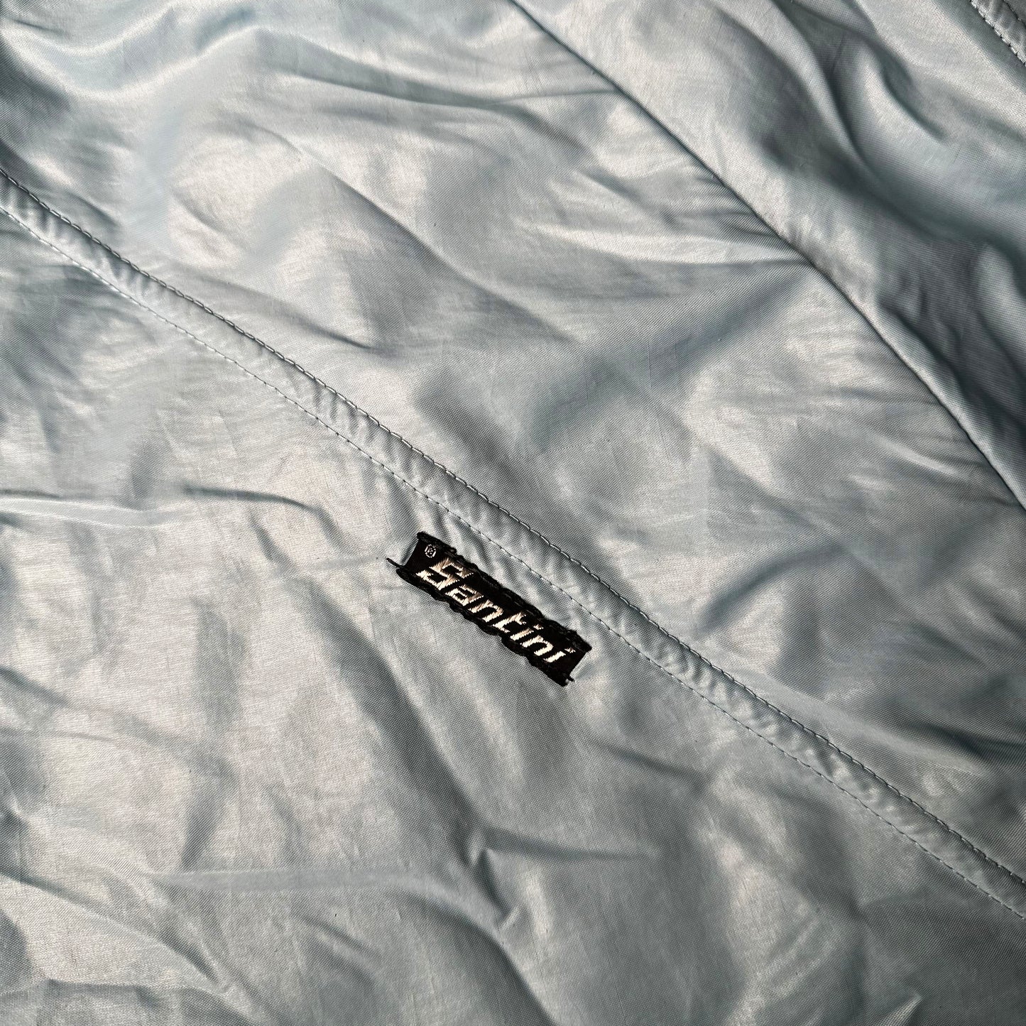 Bomber jacket - Light Blue & Navy - Size M